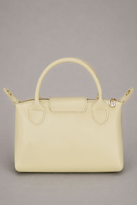 Bolso de Mano Mini Tote de Moda para Mujer |   Bolso de mano de color sólido con cierre de cremallera y cuero PU suave |   Fábrica OEM - Product Image 4