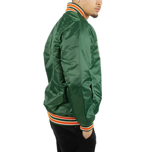 New Arrival Customizable High Quality Canvas Bomber <b>Jacket</b> for Men's Winter Casual Street Wear Stand Collar Front Logo Windproof - Product Image 4