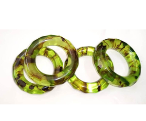 Anillos de Servilleta de Resina Modernos y Ecológicos de Diseño Personalizado, Diferentes Colores, Tamaños Personalizados, Regalos Empresariales de Alta Calidad, Muestra - Product Image 6