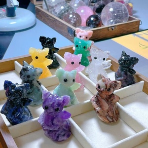 Talla de Cristal de <span class=keywords><strong>Cuarzo</strong></span> <span class=keywords><strong>Rosa</strong></span>, Exquisita Escultura de Dragón Tallada a Mano, Decoración de Feng Shui, Venta al por Mayor para Regalos y Decoración del Hogar - Product Image 2