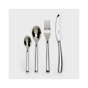 Meilleures ventes Ensemble couteau fourchette cuillère en acier inoxydable Long rectangulaire argent poli miroir Mariage - Product Image 6