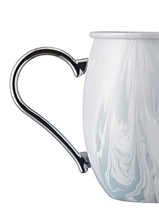 Tasse de mule de Moscou en métal de conception texturée la plus vendue à bas prix d'Inde - Product Image 3