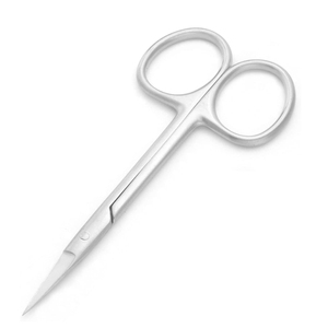 Ciseaux à cuticules Coupe-ongles en acier inoxydable Pointe incurvée Lame mince Ciseaux à cuticules Tondeuse Peau morte Remover Manucure - Product Image 3