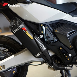 Sistema de Escape para Motocicleta al por Mayor de Fábrica Forsound, Sección Trasera y Sección Central Delantera para Scooter <span class=keywords><strong>Honda</strong></span> XDADV750 - Product Image 3