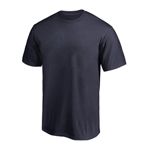T-shirt unisexe décontracté à épaules tombantes en coton personnalisable avec logo imprimé Option col rond pour hommes vente en gros - Product Image 5