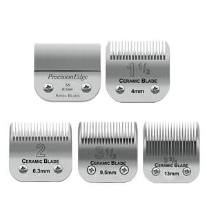 Ensemble de lames de rechange professionnelles en céramique détachables Longueur de coupe de 0,1 mm à 13 mm Compatible avec les tondeuses détachables - Product Image 2
