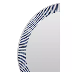 กระจกติดผนังทำด้วยมือทำมือกระจกที่หรูหราออกแบบได้เองสำหรับโรงงานในบ้านขายตรงจากงานฝีมือรูปพระจันทร์เสี้ยว - Product Image 3