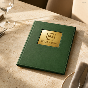 Cubierta de Menú Personalizada de Cuero PU OEM con Capacidad para Múltiples Páginas, Logotipo Personalizado para Restaurantes y Hoteles, Fabricante con MOQ Bajo - Product Image 4