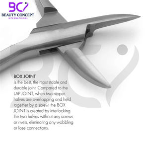 Pinzas para uñas encarnadas para diabéticos, cortaúñas quirúrgicas de acero inoxidable para pedicura, cortador, herramientas para el cuidado de los pies, pinzas para uñas de Podología - Product Image 3