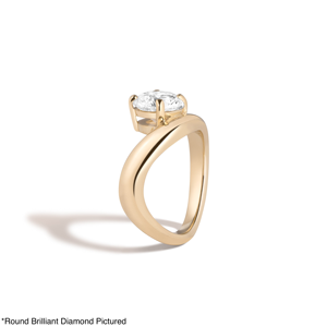 Bague de fiançailles solitaire en or massif 18 carats avec diamant de laboratoire taille marquise 1 carat VS-1 certifié IGI pour femme, cadeau de bijoux - Product Image 4