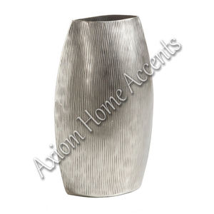 Axiom Home Accents Vase de sol en métal moderne et élégant soufflé à la main avec glaçure transparente pour la maison et le bureau - Product Image 4