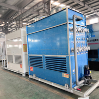 Tour de refroidissement à contre-courant à circuit fermé 30RT en acier magnésium-aluminium-zinc, tour de refroidissement d'eau industrielle, refroidisseur HVAC