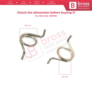BDP655 2 Pieces <b>Door</b> Lock Actuator Repair <b>Springs</b> Right and Left for Doblo - Product Image 5