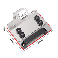 Support de meuleuse d'angle en acier DIY ODM avec poignée en plastique, pour carrelage, coupe en biseau à 45 degrés, support universel pour meuleuse d'angle de type 100