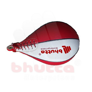 BHUTTA ENTERPRISES High Quality Heavy Pear Shaped Punching Bag New Leather Speed Ball Filled with Water <b>Sand</b> for Boxing Training - Product Image 3