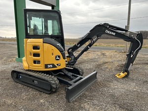 รถขุดขนาดเล็ก John Dear 35 P ราคาประหยัด คุณภาพเชื่อถือได้ ใช้งานได้หลากหลาย เหมาะสำหรับขุดดิน ขุดร่อง และจัดสวน - Product Image 4