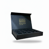 15-Fächer Umweltfreundliche Quadratische Starre Geschenkbox aus Karton mit Prägung und Anpassbarer Farbe für Hochzeiten und Partys