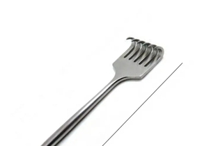 Retractor de Seno Manual Langenbeck, Retractor de Seno de Acero Inoxidable Alemán de Alta Calidad, Reutilizable - Product Image 5