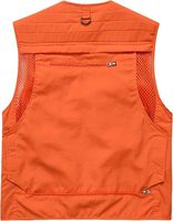 Gilet de travail et de pêche pour homme grande taille, en toile de haute qualité, imperméable, respirant, écologique, léger, décontracté, pour l'été et les activités de plein air