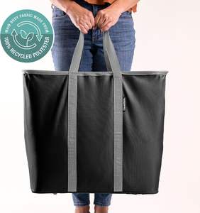 Panier à linge pliable à grande capacité de 64 L, design flexible, conteneur de rangement, lot de 2, portable, fabriqué au Vietnam, poignées durables - Product Image 6