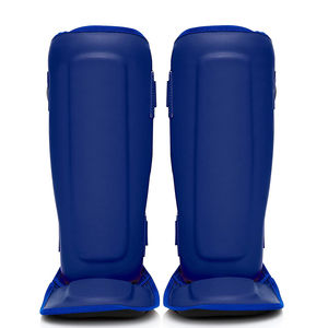 Espinilleras de cuero de alta calidad 2025 directas de fábrica, espinilleras de último diseño para Protección deportiva para adultos, logotipo personalizado, precio bajo - Product Image 4