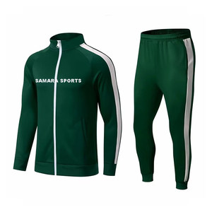 Venta al por mayor OEM chándal de alta calidad de moda Casual gimnasio chaqueta y pantalón chándal de diseño personalizado para los hombres - Product Image 2
