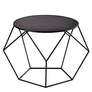 La última mesa de centro decorativa con acabado chapado en oro con tapa de mármol para el hogar, muebles de Hotel, mesa de esquina - Product Image 4