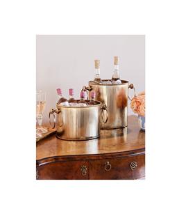 Durable metal <b>ice</b> <b>bucket</b> for catering events handles high volume service smoothly with strong construction quality assured - Product Image 2