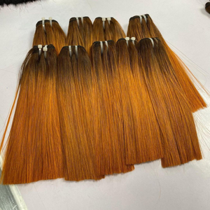 Vente en gros de paquets de cheveux humains péruviens vierges bruts, extensions de cheveux humains de couleur 12a avec cuticules alignées - Product Image 6