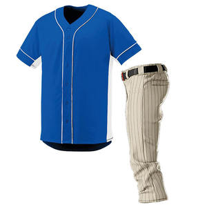 Vêtements de sport de baseball et softball à manches courtes sur mesure unisexe 2024 polyester respirant grande taille imprimé - Product Image 1