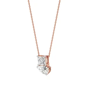 จี้เพชรคู่รัก Soul Connection รุ่น Toi Et Moi - Product Image 2