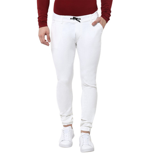 กางเกงวอร์มทรงสลิมฟิตลำลองสำหรับผู้ชายกางเกงวิ่งเอวยางยืดพิมพ์ลายสตรีทแวร์สำหรับใส่ทำงานและเล่นกีฬาพร้อมบริการ OEM - Product Image 1