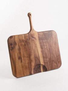 Planche à découper en bois d'acacia durable avec poignée pour servir le fromage et hacher le jardin Produit de qualité - Product Image 3
