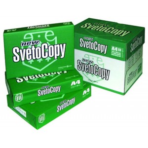 กระดาษถ่ายเอกสาร Svetocopy 100% เยื่อไม้ ขนาด A4 80 แกรม สีขาว ราคาดีที่สุด - Product Image 4