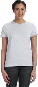 Camiseta deportiva de gran tamaño con logotipo personalizado para mujer, estilo de ejercicio informal de secado rápido con características transpirables, diseño liso - Product Image 5