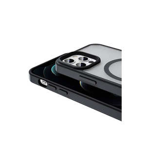 Coque de protection antichoc en silicone style Netzy Ins mat compatible MagSafe pour iPhone 12 Pro et 14 Plus - Product Image 6