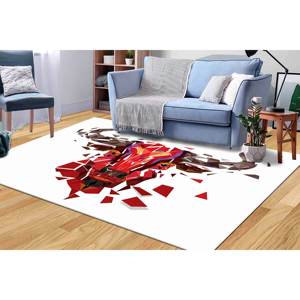 Alfombra con Diseño de Toro: Alfombra Antideslizante con Estampado Animal, Alfombra Suave de Tela No Tejida - Product Image 3