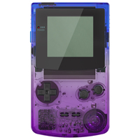 Boîtier de console portable Top Sale pour coque de remplacement GBC avec boutons pour GameBoy Color avec vis