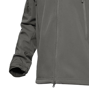 Vente en gros de vestes softshell personnalisées de marque de qualité supérieure pour hommes veste softshell imperméable d'extérieur sans veste tactique à capuche - Product Image 5