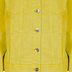 2025 calidad superior al por mayor chaqueta de mezclilla corta de Invierno para mujer a prueba de viento de lana gruesa cálida Casual cuello Botón de moda - Product Image 4