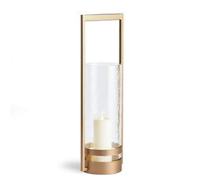 Vente chaude Personnalisé Fer Bougeoir Taille Unique Forme Pilier Titulaire Lanternes En Métal pour La Décoration Intérieure Salon De Noël - Product Image 1