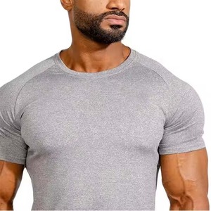100% algodón hombres poliéster en blanco camiseta Unisex marca personalizada camisetas lisas al por mayor para impresión - Product Image 5