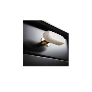 Bouton de meuble en marbre pour armoires, tiroir de cuisine en laiton, poignée et bouton de meuble solide moderne de qualité supérieure à vendre - Product Image 6