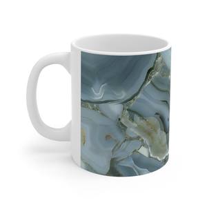 Taza de mármol decorativa, taza de piedra de ónix, taza de piedra de mármol - Product Image 3
