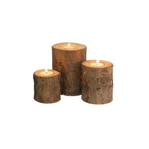 Bougeoir de Noël en bois pour porte de maison Produit en bois Offre Spéciale Couleur naturelle Décoration d'hôtel Bougeoir en bois à vendre - Product Image 2
