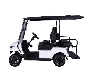 Affordable 4 Seater Electric <b>Golf</b> Cart Luxury Long Range Battery Premium Leather Seats Silent Drive for Resorts and Private Use - Product Image 1
