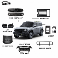 Aksesoris Interior Mobil Karpet Lantai Otomotif Setir Layar Penumpang Trim Ambang Pintu Kit Interior untuk Jetour T2