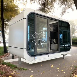 Maisons modulaires personnalisées 2025, maison de grange, capsule spatiale de 40 conteneurs, maison de luxe - Product Image 4