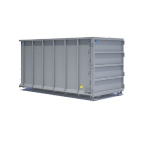 Benne à ordures de construction robuste de 40 yards cubes à vendre avec une capacité de charge maximale de 4 tonnes Conteneur à déchets abordable - Product Image 4