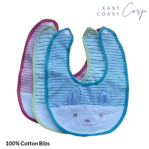 Bavoirs doux pour la dentition des bébés en coton biologique pour nouveau-né - Product Image 3